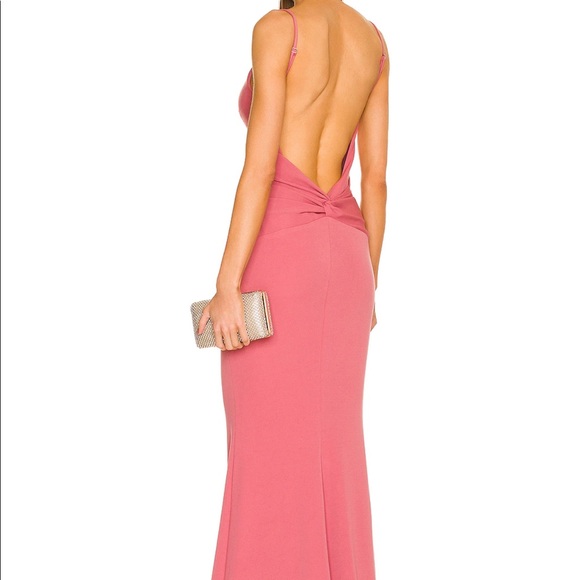 Revolve Nirvana Gown in Pink Peppercorn - Picture 2 of 3